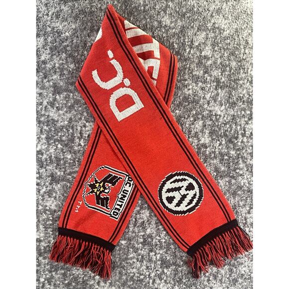 DC United Volkswagen Fan Scarf MLS Black Red